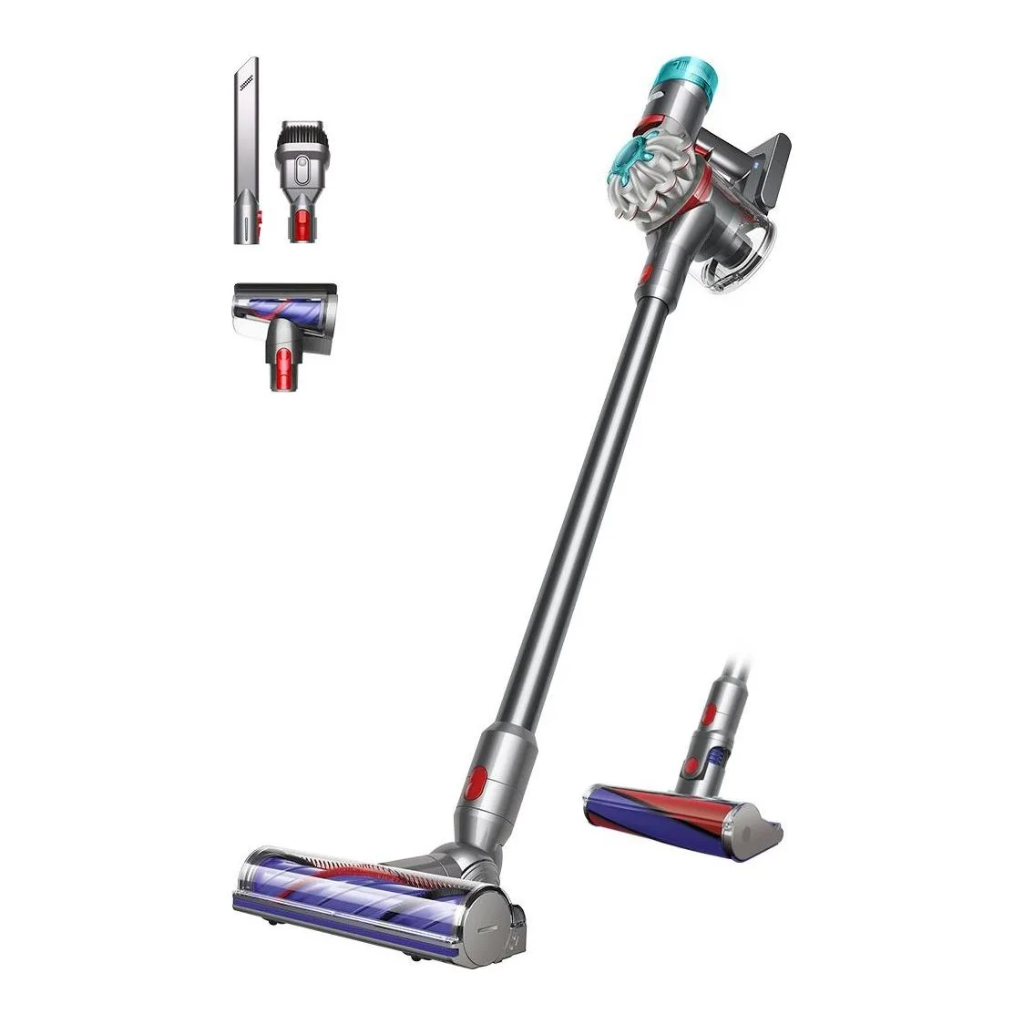Dyson V8 Absolute Cordless Vacuum – Silver/Nickel